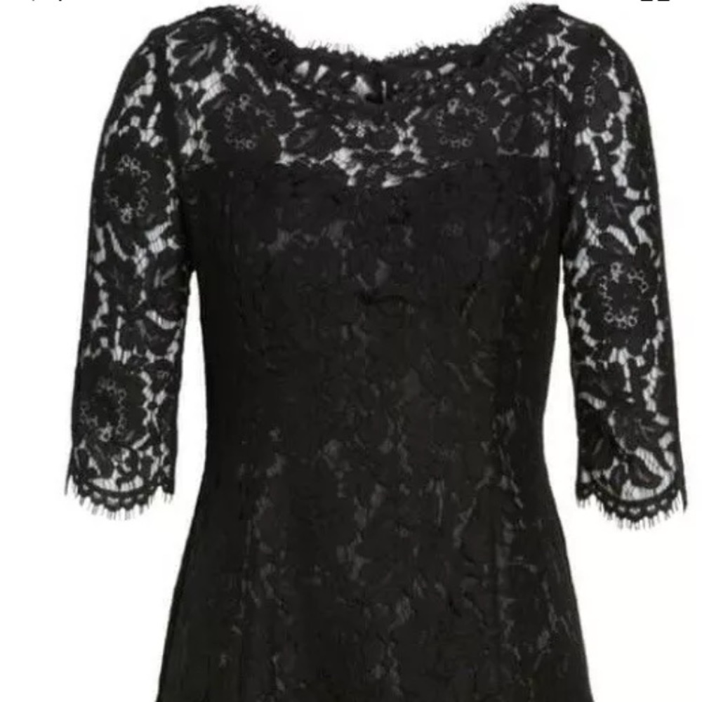 Eliza J Black Lace Dress